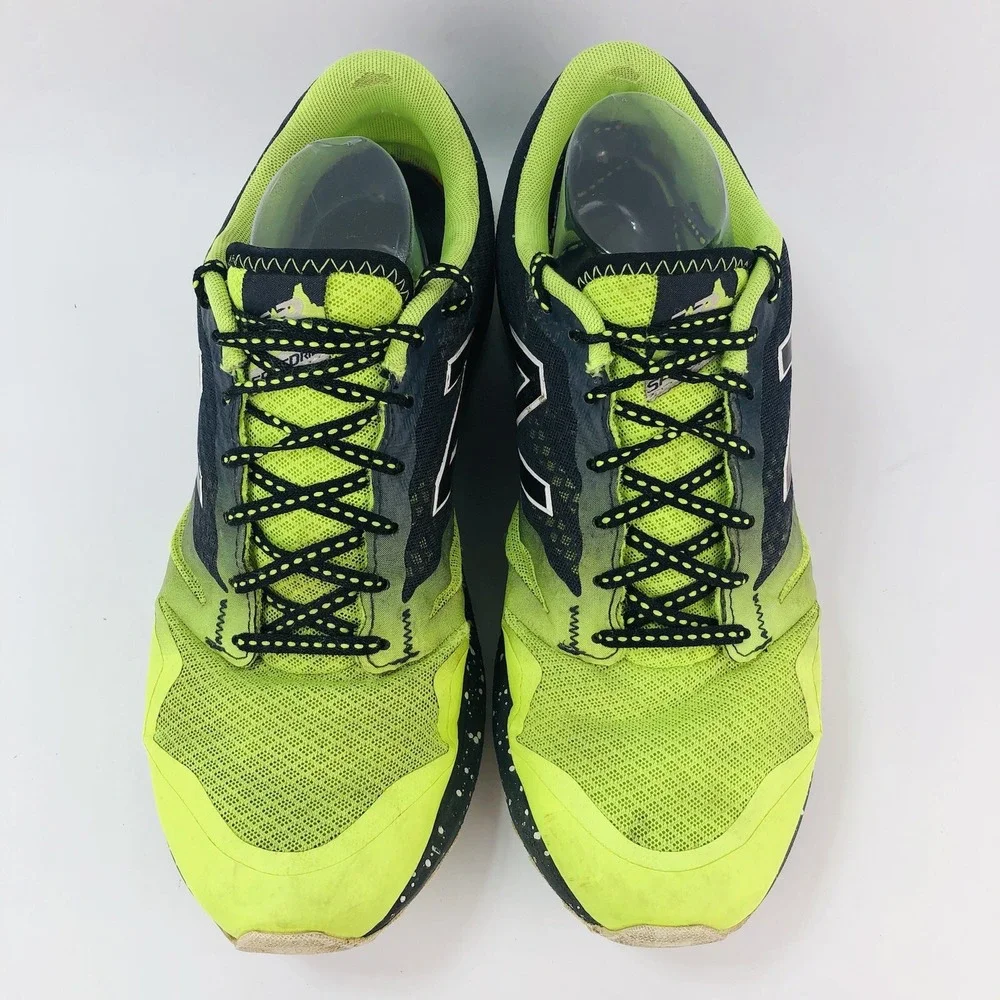 New Balance 690 v2 Speed Ride Mens Sz 10.5 Trail Running Shoes Lace Green Neon